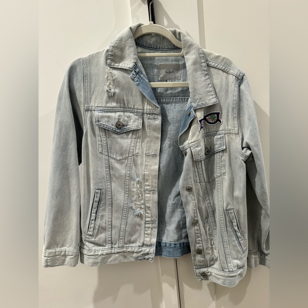 Rails X-Small St Tropez Denim Jacket. - image 1
